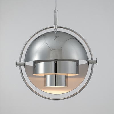 1 Light Postmodern Pendant Lighting Metal Hanging Lamp