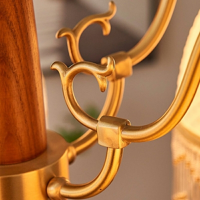 5-Light Pendant Lighting Contemporary Style Bell Shape Metal Chandelier Lighting Fixtures