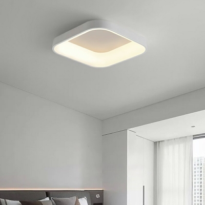 LED Square Flushmount Lighting Bedroom Dining Room Flush Mount Lighting Fixtures