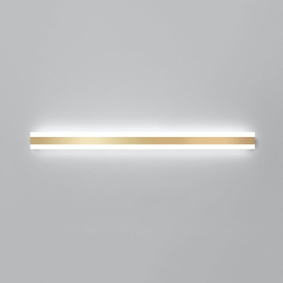 Linear Shape Sconce Light Fixture LED with Acrylic Shade 3.1