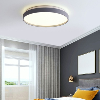 Modern Flush Mount Light Round Shape LED Flush Mount Ceiling Light Fixture
