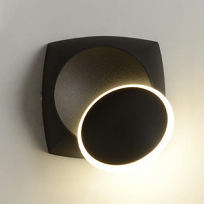 Modern Style Rotatable Wall Light Iron Wall Sconces for Living Room