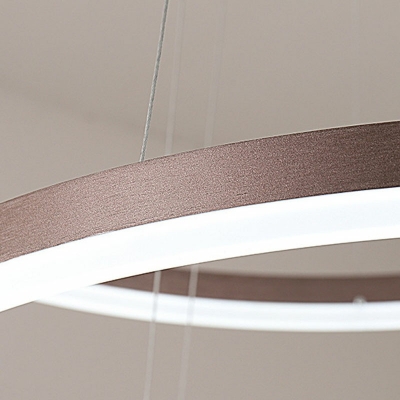 Multilayer Pendant Lighting Modern Style Acrylic Suspension Light for Living Room