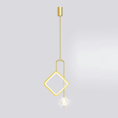 Pendant Light Contemporary Style Metal Pendant Chandelier for Living Room