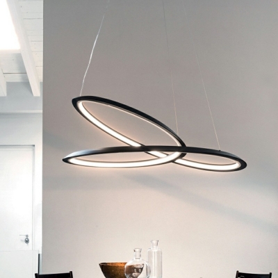Pendant Light Modern Style Acrylic Hanging Ceiling Light for Living Room Third Gear