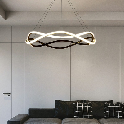 Pendant Lighting Contemporary Style Acrylic Hanging Pendant Lights for Living Room