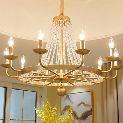 Sputnik Chandelier Pendant Light Modern Style Metal 12-Lights Chandelier Lighting Fixtures in Gold