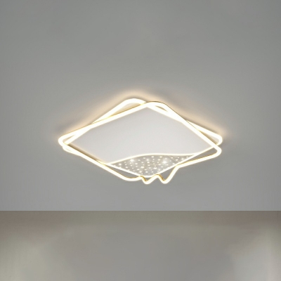 Contemporary Ceiling Light Simple Nordic Acrylic Pendant Light Fixture for Living Room