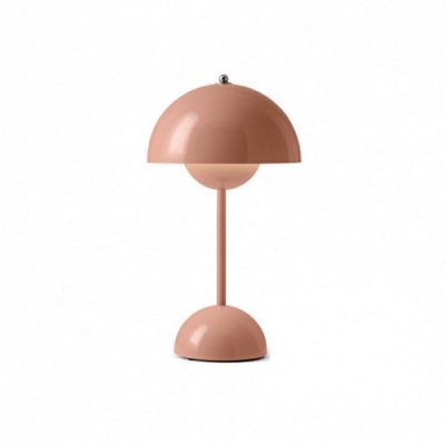 Dome Metal Nights and Lamp Modern Macaron Nordic Style Table Lamp for Bedroom