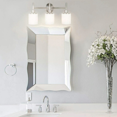 Industrial Glass Wall Mounted Vanity Lights Vintage Wall Mounted Light for Bathroom