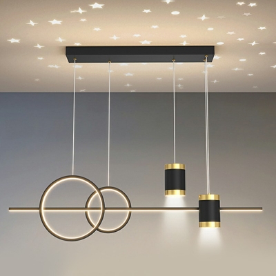 LED Linear Island Lighting Ideas Contemporary Large Kitchen Pendant Lights