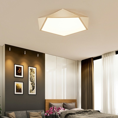 Nordic Minimalist Ceiling Light LED Round Ceiling Light Fixture for Bedroom