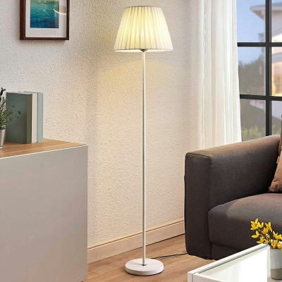 1-Light Floor Lights Contemporary Style Cone Shape Metal Standing Lamp