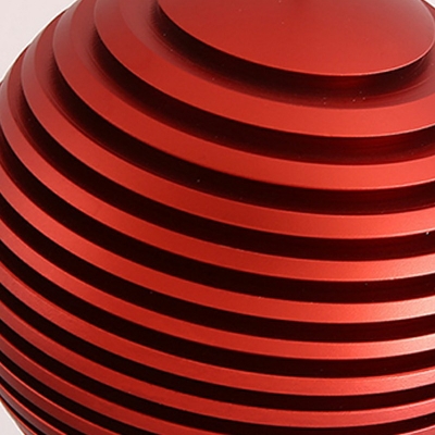 Ball Shape Suspension LED Pendant Metallic & Acrylic Down Lighting Pendant