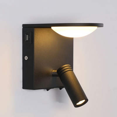 LED Modern Style Bedside Reading Spotlight Wall Light Iron Wall lamp for Living Room