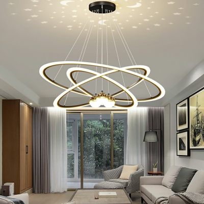 Modern LED Pendant Light Fixture Dining Room Bedroom Living Room Chandelier Lighting Fixtures