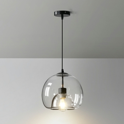 Modern Minimalist Multi Light Pendant Creative Glass Linear Pendant