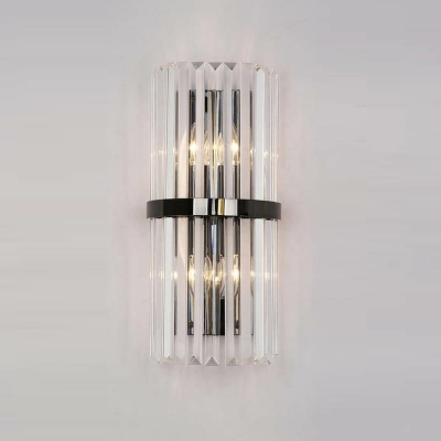 Modern Minimalist Wall Sconce Luxury Crystal Wall Lamp for Bedroom