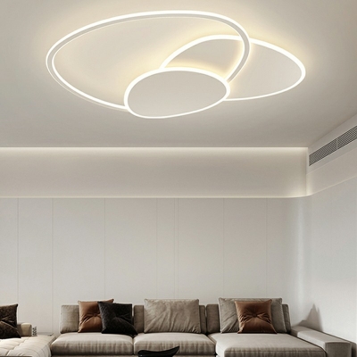 Nordic Modern Flush Ceiling Lights Creative LED Ceiling Lamp for Bedroom