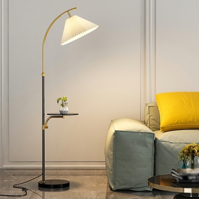 E27 Floor Lamps Modern Fabric Floor Lamps for Living Room Bedroom
