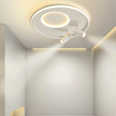 LED Flushmount Lighting White Living Room Bedroom Dining Room Flush Mount Lighting Fixtures