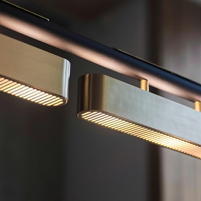 LED Modern Island Pendant Lights Metal Chandelier Lighting Fixtures for Dinning Room