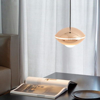 Modern Hanging Pendant Lights 1 Light Minimalism Down Mini Pendant for Bedroom