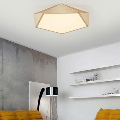 Nordic Minimalist Ceiling Light LED Round Ceiling Light Fixture for Bedroom