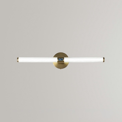 Chinese Style Retro Wall Sconce Simple Metal Vanity Light for Bathroom
