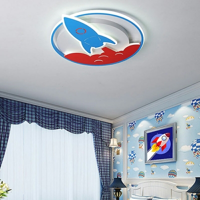Flushmount Children's Room Style Acrylic Flush Mount Lights for Living Room