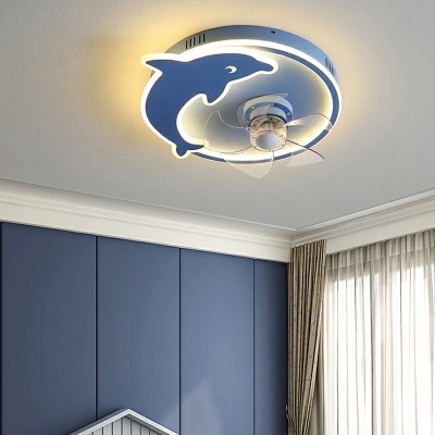 Kids Style Cartoon Ceiling Fans Iron Ceiling Fans for Bedroom