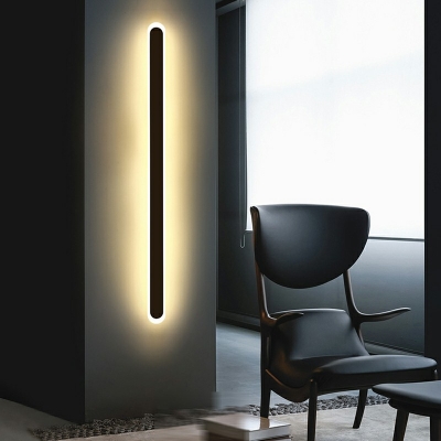 LED Modern Style  Linear Wall Light Aluminum Wall Sconces for Living Room