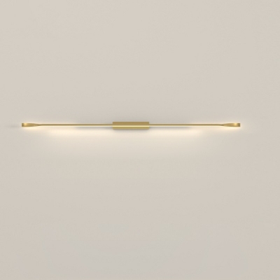 Linear Shape Wall Mounted Light Fixture with Silicone Lampshade Wall Sconce Lighting