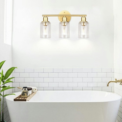 Nordic Style Strip Wall Light Glass Wall Lamp for Bathroom
