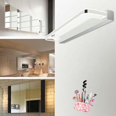 Vanity Wall Sconce Contemporary Style Acrylic Vanity Lighting Fixtures for Bathroom