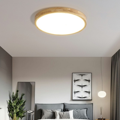 Wood Simple Meteor Shower Flushmount Lighting Modern LED Bedroom Dining Flush Mount Lighting Fixtures