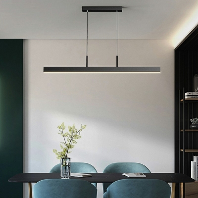 Contemporary Minimalism Island Chandelier Lights Nordic Style Hanging Light Fixtures for Dinning Room