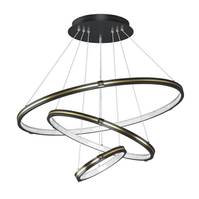 Contemporary Multi-Tier Chandelier Lamp Metal Chandelier Light for Living Room