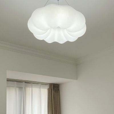LED Contemporary Pendant Light Cloud Shape Acrylic Chandelier