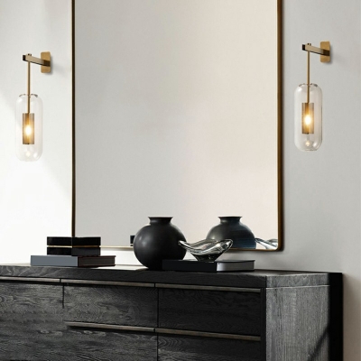Modern Style  Wall Light Iron Wall Sconces in Gold