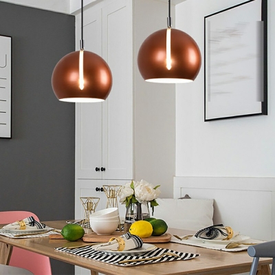 Postmodern 1 Light Pendant Lighting Metal Hanging Lamp