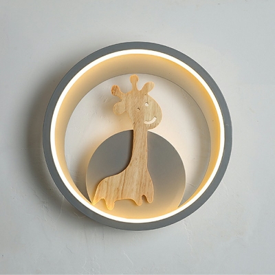 LED Creative Wall Mounted Light Fixture Modern Sconce Lights for Kid's Room