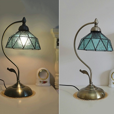 Mediterranean Retro Decorative Lamp Creative Tiffany Glass Table Lamp