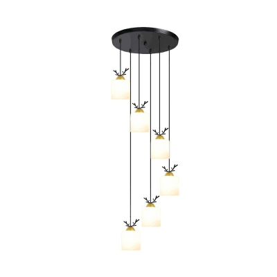 Multi Head Designer Hanging Ceiling Lights Glass Luxury Bar Hanging Light Fixtures