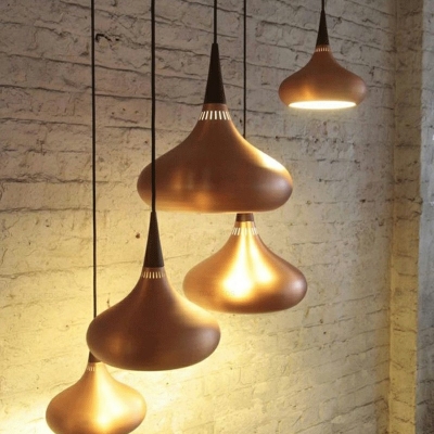 Postmodern 1 Light Pendant Lighting Metal Hanging Lamp for Dining Room