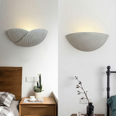 Postmodern Style Strip Wall Light Stone Wall Lamp for Bedroom