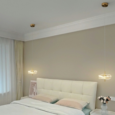 Modern Minimalist Ceiling Pendant  Nordic Style Acrylic Pendant Light for Living Room and Bedroom