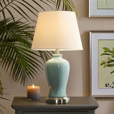 Modern Night Table Lamps Drum Table Lamp for Living Room