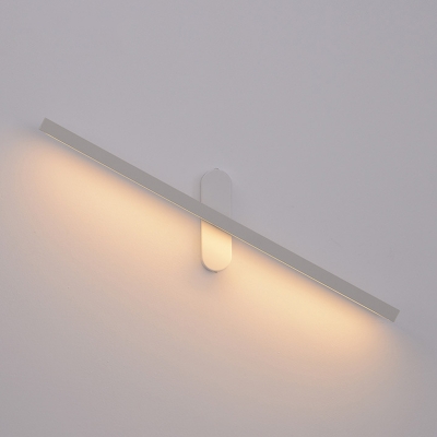 1-Light Wall Mount Light Minimalism Style Geometric Shape Metal Sconce Lights