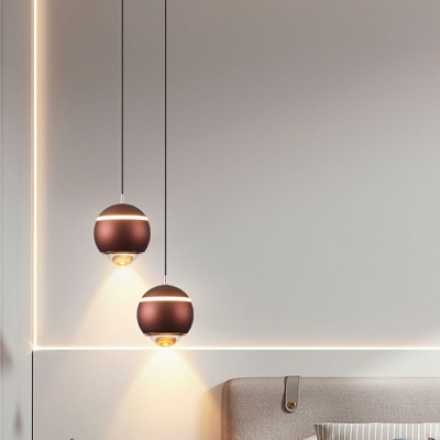 Modern Hanging Light Globe Shadpe LED Down Lighting Pendant